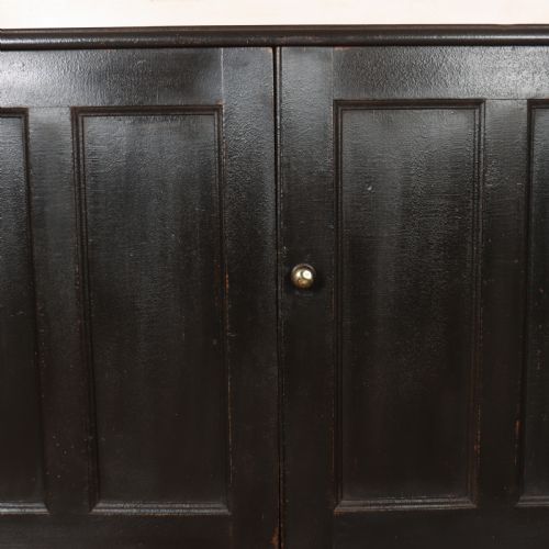 19TH CENTURY ENGLISH PAINTED OPEN BOOKCASE - ADDITIONAL PHOTO 7