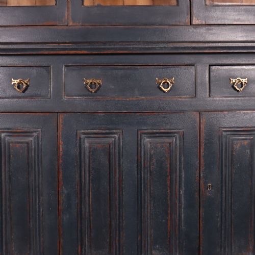 PAINTED IRISH LIBRARY BOOKCASE - ADDITIONAL PHOTO 4