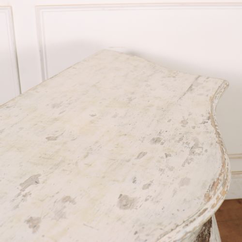FRENCH PAINTED TWO DRAWER COMMODE - ADDITIONAL PHOTO 10