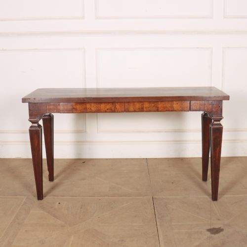 English Mahogany Console Table