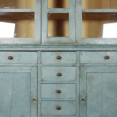 EARLY 19TH CENTURY DUTCH PAINTED CABINET - ADDITIONAL PHOTO 4