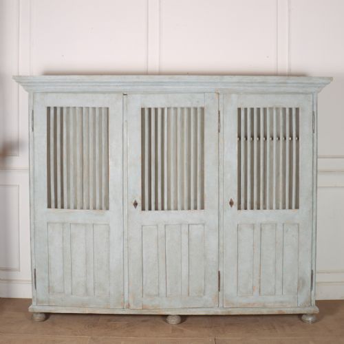 Late 19th Century French Painted Wardrobe