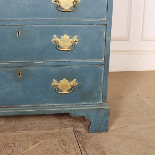 ENGLISH PAINTED CHEST OF DRAWERS - ADDITIONAL PHOTO 4