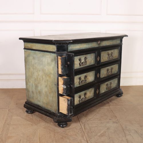 18TH CENTURY ITALIAN PAINTED COMMODE - ADDITIONAL PHOTO 8