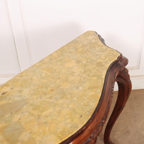 1920'S ITALIAN SERPENTINE CONSOLE TABLE - ADDITIONAL PHOTO 9