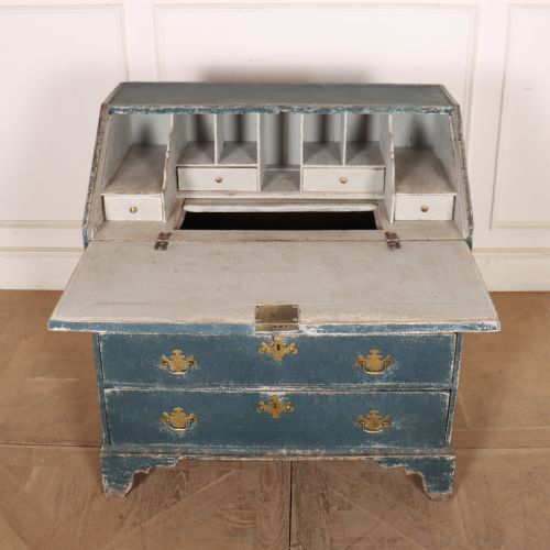 ENGLISH PAINTED BUREAU - ADDITIONAL PHOTO 6