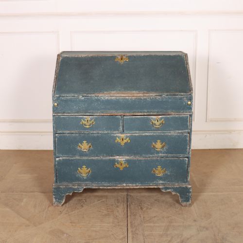 ENGLISH PAINTED BUREAU - ADDITIONAL PHOTO 7