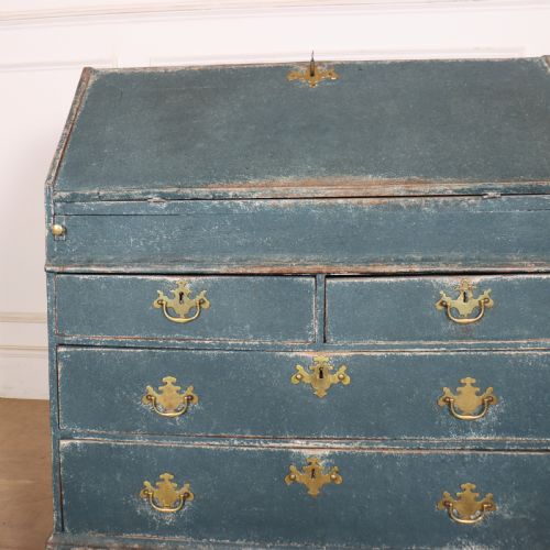 ENGLISH PAINTED BUREAU - ADDITIONAL PHOTO 8