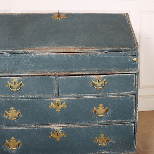 ENGLISH PAINTED BUREAU - ADDITIONAL PHOTO 11