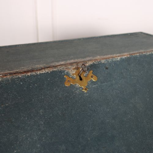 ENGLISH PAINTED BUREAU - ADDITIONAL PHOTO 12