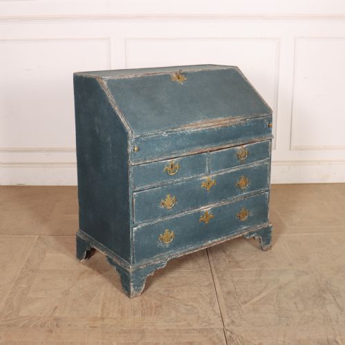 ENGLISH PAINTED BUREAU - ADDITIONAL PHOTO 13