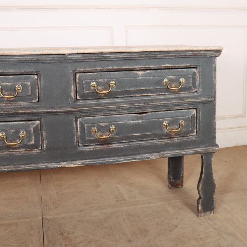 ENGLISH PAINTED DRESSER BASE - ADDITIONAL PHOTO 2