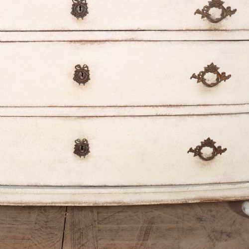 FRENCH BOW FRONT COMMODE - ADDITIONAL PHOTO 6