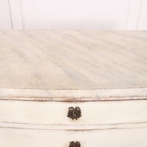 FRENCH BOW FRONT COMMODE - ADDITIONAL PHOTO 9