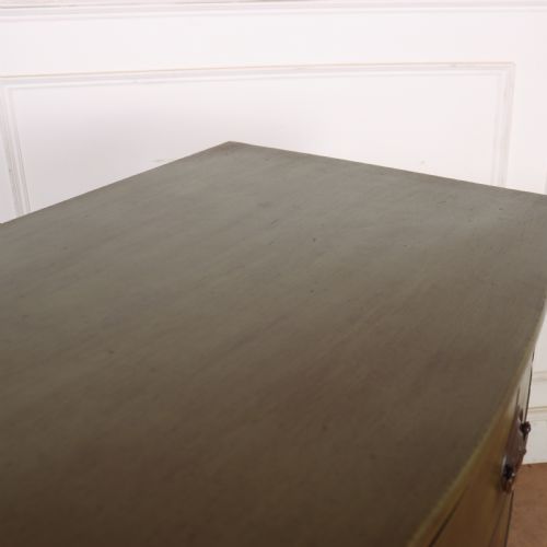 ENGLISH BOW FRONT CHEST OF DRAWERS - ADDITIONAL PHOTO 8