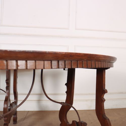 PAIR OF ITALIAN WALNUT CONSOLE TABLES - ADDITIONAL PHOTO 3