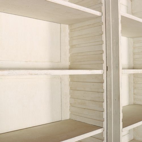 ENGLISH BREAKFRONT LIBRARY BOOKCASE - ADDITIONAL PHOTO 8