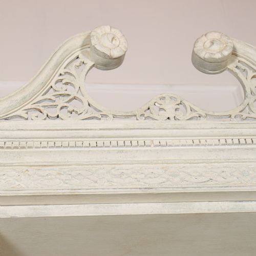 ENGLISH BREAKFRONT LIBRARY BOOKCASE - ADDITIONAL PHOTO 17