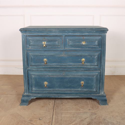 DANISH PAINTED CONTINENTAL COMMODE - ADDITIONAL PHOTO 1