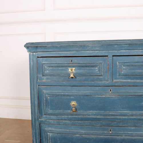 DANISH PAINTED CONTINENTAL COMMODE - ADDITIONAL PHOTO 5