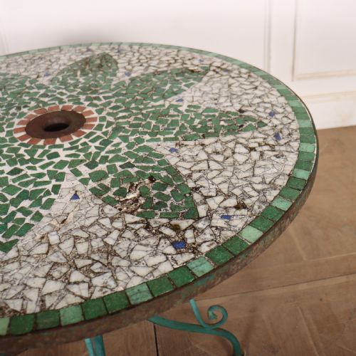 SPANISH MOSAIC CAFE TABLE - ADDITIONAL PHOTO 5