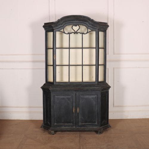 DUTCH PAINTED VITRINE - ADDITIONAL PHOTO 2
