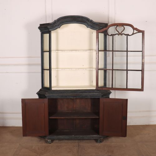DUTCH PAINTED VITRINE - ADDITIONAL PHOTO 7