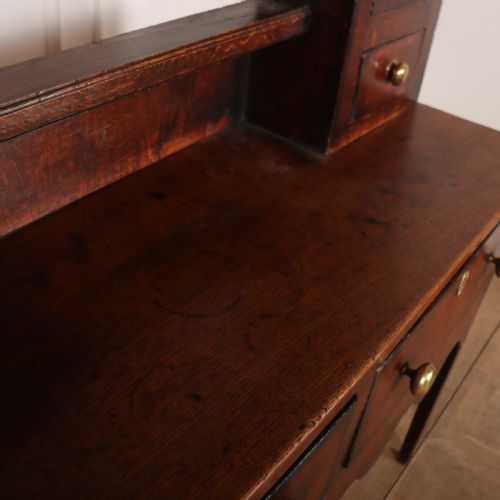18TH CENTURY ENGLISH OAK DRESSER - ADDITIONAL PHOTO 12