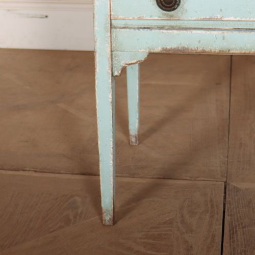 ENGLISH PAINTED BEDSIDE CABINET - ADDITIONAL PHOTO 2