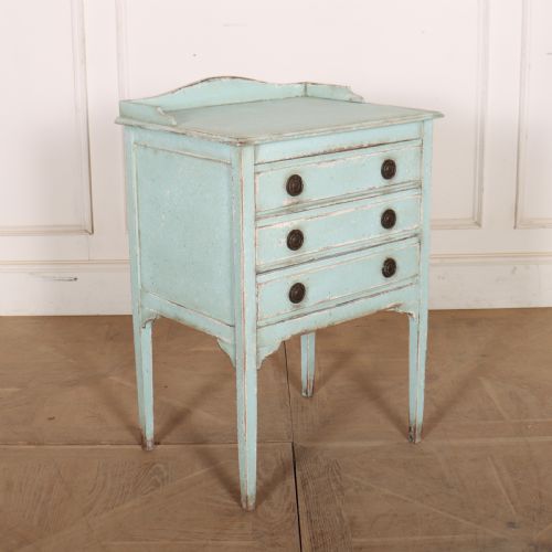 ENGLISH PAINTED BEDSIDE CABINET - ADDITIONAL PHOTO 5