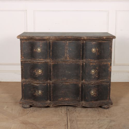 Danish Three Drawer Commode