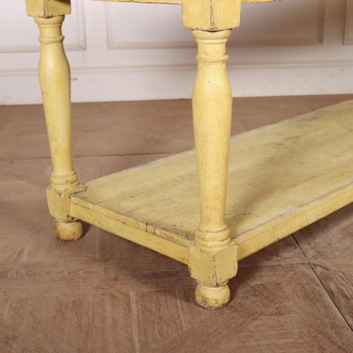 FRENCH PAINTED DRAPERS TABLE - ADDITIONAL PHOTO 2