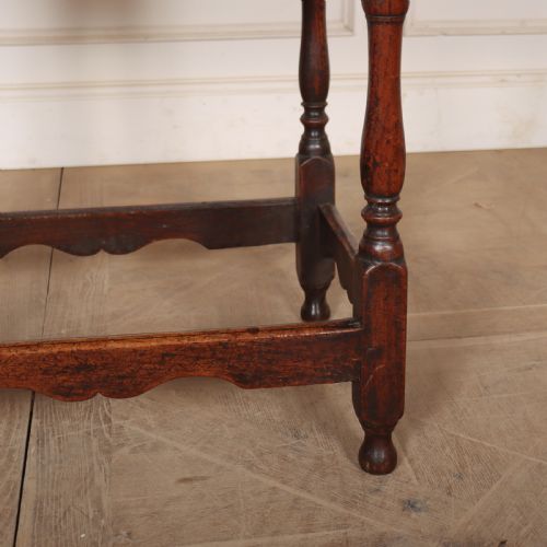 ENGLISH OAK LAMP TABLE - ADDITIONAL PHOTO 3