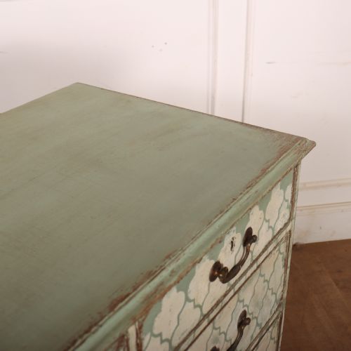 ENGLISH PAINTED CHEST OF DRAWERS - ADDITIONAL PHOTO 9