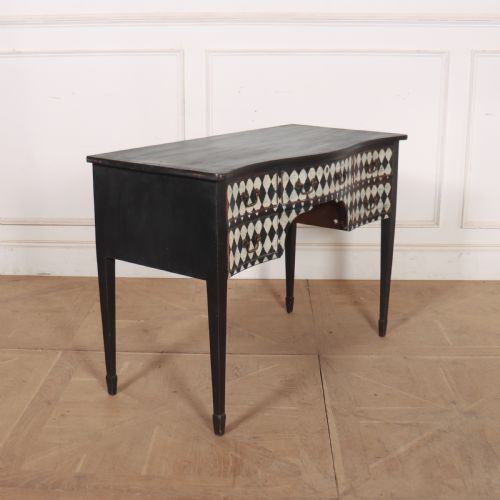 ENGLISH SERPENTINE KNEEHOLE DESK - ADDITIONAL PHOTO 7