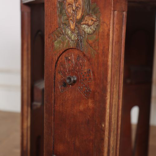 ARTS AND CRAFTS WALNUT CARDS TABLE - ADDITIONAL PHOTO 3
