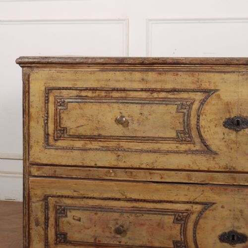 ITALIAN ORIGINAL PAINTED COMMODE - ADDITIONAL PHOTO 1
