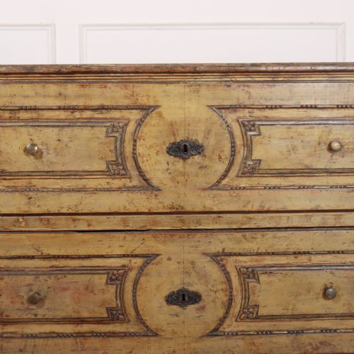 ITALIAN ORIGINAL PAINTED COMMODE - ADDITIONAL PHOTO 3