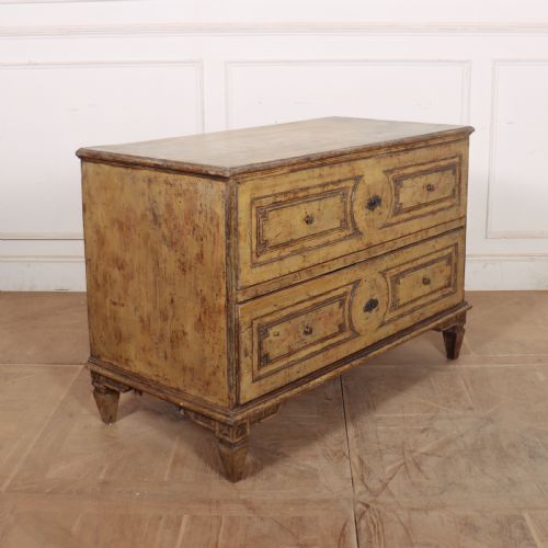 ITALIAN ORIGINAL PAINTED COMMODE - ADDITIONAL PHOTO 8