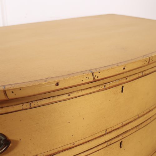 GEORGIAN BOWFRONT CHEST OF DRAWERS - ADDITIONAL PHOTO 10