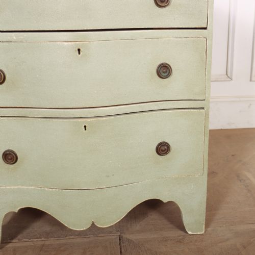 SWEDISH SERPENTINE COMMODE - ADDITIONAL PHOTO 3