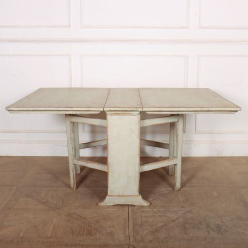 SWEDISH 'SLAGBORD' DROPLEAF DINING TABLE - ADDITIONAL PHOTO 4