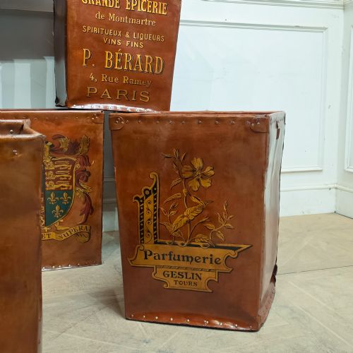 COLLECTION OF DECORATED STORAGE CRATES - ADDITIONAL PHOTO 1