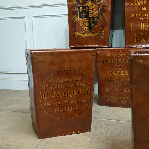 COLLECTION OF DECORATED STORAGE CRATES - ADDITIONAL PHOTO 2