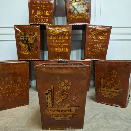 COLLECTION OF DECORATED STORAGE CRATES - ADDITIONAL PHOTO 4