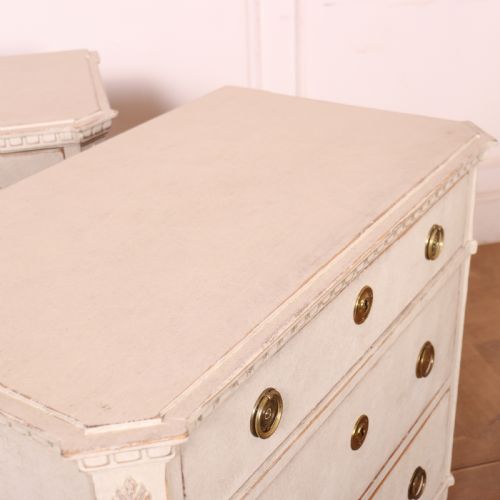 PAIR OF SWEDISH PAINTED COMMODES - ADDITIONAL PHOTO 9