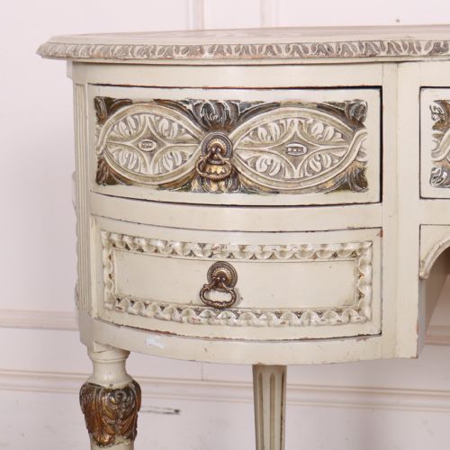 ENGLISH PAINTED DESK - ADDITIONAL PHOTO 1