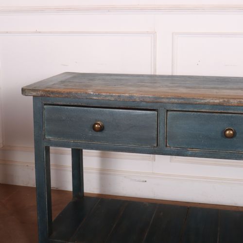 ENGLISH PAINTED COUNTRY HOUSE DRESSER BASE - ADDITIONAL PHOTO 1