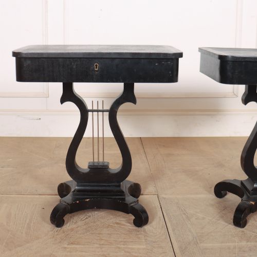 PAIR OF LAMP TABLES BEDSIDE TABLES - ADDITIONAL PHOTO 1