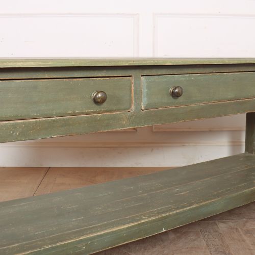 LARGE ENGLISH POTBOARD SERVING TABLE - ADDITIONAL PHOTO 3